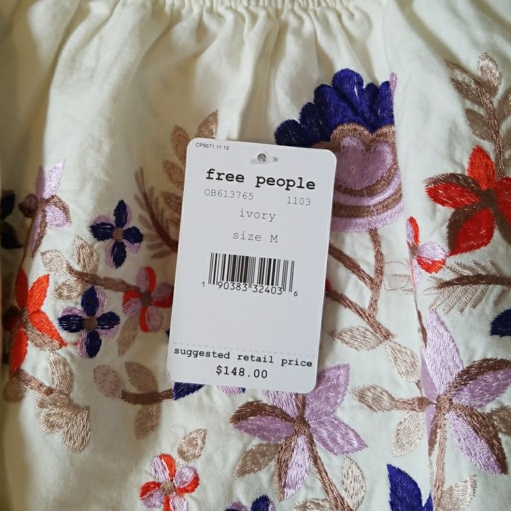 FREE PEOPLE BLOUSE - Picture 2 of 5